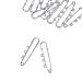 LiQunSweet 10 Pcs Iron 3 Holes Metal Brooch Safety Pins Fasteners Skirt Kilt Catch Pins Findings Platinum Color for Garment Art Jewelry Making Craft - 52mm(2) Brooch Findings_52mm(2 Inch)
