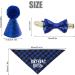 Dog Birthday Hat & Bandana Set - 3pcs Blue Dog Party Accessories for Boys & Girls - Perfect for Puppies & Cats - Buy Online on SooperMarket.com