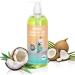 Nobleza dog shampoo puppies mild safe and non-toxic no skin irritation puppy shampoo for dogs gently for smooth fur sensitive shampoo cat dog shampoo against smell coconut fragrance (500ml)