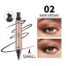Go Ho Brown Wingliner Stamp - Long Lasting Liquid Eyeliner for Cat Eyes | Super Slim Felt Tip for Precise Application | Tattoo Tool for Perfect Winged Look - 1 PC - Buy Online on SooperMarket.com
