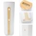 Cosmetic Cotton Pad Holder Makeup Remover Pad Dispenser Rounds Organizer Facial Sponges Storage Display Rack for Home Bath Rack - Buy Online on SooperMarket.com