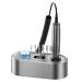 Electric Nail Drill Machine, 40000RPM Professional Efile Nail Drill Kit, Electric Nail File for Acrylic Nails Gel Nails, Toenail Grinder Manicure Pedicure Polishing Shape for Home Salon Use by JOEOEN Gray