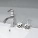 Linkida 2-Pack Ceramic Razor Plane Stand & Diatomite Mat | Men's Double Edge Safety Razor Holder | Compatible with Vikings & Merkur - Black & White Checked - Buy Online on SooperMarket.com