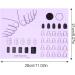 Silicone Nail Mat | Manicure Protector Mat for Nail Practice Nail Polish Coloring Practice Professional Nail Manicure Tools for Acrylic Fingernails - Buy Online on SooperMarket.com