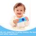 2-Pack Baby Teething Toys for Babies 6-12 Months - BPA Free Silicone Chew Toys for Teething Itchy Relief (White+Blue/Grey+Blue) - Buy Online on SooperMarket.com