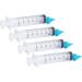 Portable Ear Irrigation Syringe Set - 4pcs Flared Head Soft Tip 20ml 30ml - Buy Online on SooperMarket.com