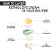 INKEY List Retinol Eye Cream 15ml - Reduce Wrinkles & Fine Lines - Buy Online on SooperMarket.com