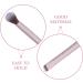 Baluue Eye Shadow Brush Blending Eye Brush Rose Gold Soft Synthetic Fibers Double-ended Eyeshadow Brush - Buy Online on SooperMarket.com