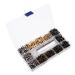 EXCEART 480pcs Rivets Metal Double Rivet Clothes Studs DIY for Bag Leather Belt Side Clothing Accessory