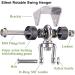 Super Silent  No Squeaking  Permanent Antirust 360 Swivel Swing Hanger  Heavy Duty Swing Hook with 4 Screws for Concrete Wooden Hanging Hardware for Porch Chair Hammock Gym SELEWARE silent swing swivel hook - Buy Online on SooperMarket.com