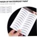 WOFASHPURET 3 Sheets Waterproof Eyebrow Stickers Stickera Peel off Imitation Eyebrow Sticker 3d Modify Cosmetic - Buy Online on SooperMarket.com