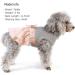KYEESE Pink Plaid Dog Dress with Bowtie - Small Dog/Cat Sweater Dress - Buy Online on SooperMarket.com