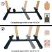 Highwild Adjustable Target Stand Base - H Shape - USPSA/IPSC - IDPA Practice - Upgraded Version - 2 Pack - Buy Online on SooperMarket.com