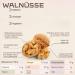 Buy 100% Natural Walnuts 5kg - Chile 34-36mm | Vegan Gluten-Free No Additives | New Harvest 2022 - Buy Online on SooperMarket.com