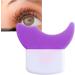 Mascara Eyelash Deflector Eyelash Applicator Prevent Smudge Double Arc Silicone For All Face Shapes (Purple) - Buy Online on SooperMarket.com