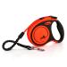 flexi retractable leash Xtreme - Tape Leash Orange - S black orange S