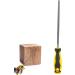 File for metal file tools for metal high-strength hand file woodworking files with ergonomic handle four-sided metal file hand tool rasp for wood and metal work Square File Fine Teeth 6 Inch - Buy Online on SooperMarket.com