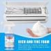 Household Air Conditioner Cleaner Air Conditioning Filter Cleaning 60ml Air Conditioner Foam Coil Cleaner Multipurpose Cleaner Stain Remover for Home Quickly with No Rinse (2Pcs) - Buy Online on SooperMarket.com