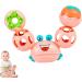 Abbto Babyrassel Crab Shape Newborn Toy - Soft Sensory Ball & Calming Bite Ring for Babies - Buy Online on SooperMarket.com