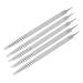 Nail Painting Pen Nail Art Dotting Pen Easy Clean Dual Ended Soft for Home Nail Salon (White)