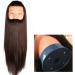 Adjustable Tailor Puppet Female Hairdressing Head | Real Hair Styling Dummy - Black - Buy Online on SooperMarket.com