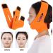 Face Slimming Cheek Mask V Line Facial Mask Chin Lift Up Anti Wrinkle Mask Face Line Slim up Belt (Orange) - Buy Online on SooperMarket.com