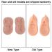 Moisturizing Silicone Gel Socks for Plantar Fasciitis Relief | Anti-Crack Foot Care | International Shipping Available - Buy Online on SooperMarket.com