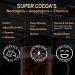Super Cocoa Coffee Alternative | Nootropics Hot Chocolate Mix for Memory & Focus | Dairy Free Sugar Free Keto Vegan Superfood - Buy Online on SooperMarket.com