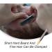 Slanted Stainless Steel Eyebrow Tweezers - Anti-Skid Sharp Tweezers for Facial Hair - Buy Online on SooperMarket.com