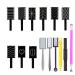 Chseo 8 pieces nail magnet stick set 3d cat eye magnet stick nail polish nail polish nail art tool magnetic pencil magnetic pen cat eye pen for ideal cat eyes manicure magical effect #2
