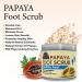 OKAY Papaya Foot Scrub 6 oz - Exfoliating and Moisturizing Foot Care Solution - Buy Online on SooperMarket.com