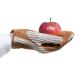 Women's Tan Leather Palm Gloves with Horseshoe Crochet Back - Size 7 - Buy Online on SooperMarket.com
