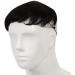 2X Men's Handmade Wigs Natural Fluffy Invisible Replacement Hairpiece Men's Overhead Replacement Block - Buy Online on SooperMarket.com