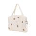 NewDVMMSS diaper bag carrier bag winding bag made of soft cotton with embroidery-children's room storage towels toy organizers for trips outdoors outdoors