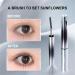 Lijieyou Curling Iron Mascara Curling Iron Mascara Washable Mascara Makeup Extra Slim Metal Mascara Long Lasting Waterproof and Sweatproof Mascar (Color : Brown) - Buy Online on SooperMarket.com