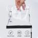 ECOHUB Airport Security Liquids Bags - 2 Black EVA Airport Liquid Bags 20x20cm, Airline Approved Clear Toiletry Bags with Zip Lock & Strap for Travel - Buy Online on SooperMarket.com