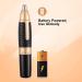 Portable Waterproof Nose and Ear Hair Trimmer - Electric Trimmer with Large-Capacity Storage for Easy Cleansing | Ideal for Home & Travel - Buy Online on SooperMarket.com