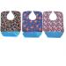 Adult Bibs for Eating with Crumb Catcher 3pcs Waterproof Reusable Clothing Protectors for Elderly Women - Buy Online on SooperMarket.com