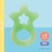 Dentistar Bei ring 2 Set | Soft Baby Teether for 3+ Months | Dental Aid & Massage | Made in Germany - Light Green - Buy Online on SooperMarket.com