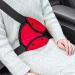 Hysagtek 2Pcs Seat Belt Adjusters - Red + Grey Seat Belt Safety Covers for Enhanced Comfort and Protection - Buy Online on SooperMarket.com