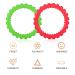 Baby Tooth Chew Toy - Food-Safe Silicone for Sensory Needs | Perfect for Autism SPD ADHD - 2 Pack Red/Green - Buy Online on SooperMarket.com