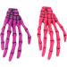 6 Pieces Gothic Skeleton Hands and Bone Hair Clips Fashion Punk Rock Devil Claw Hair Clips Women Girls Hair Accessories - Buy Online on SooperMarket.com