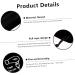 Gogogmee 5 Pcs Hair Dryer Storage Bag Cotton Drawstring Bags Drawstring Makeup Bag Sack Flannel Black - Buy Online on SooperMarket.com