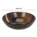 Jauarta Guasha Board Bowl - 8cm Round Durable Ox Horn Massage Tool with Smooth Surface - Buy Online on SooperMarket.com