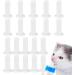 Shenrongtong K tzchnippel: 20-Piece Pet Still Nipple Feed Set for Kittens Puppies & Lizards - Transparent Bottle Nipple for Easy Feeding - Buy Online on SooperMarket.com