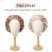 Satin Bonnet Silk Sleeping Cap - Reversible Large Hair Wrap for Curly Hair - Women/Girls Champagne+Coffee - Buy Online on SooperMarket.com