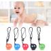 5-Piece Cauhal Chains for Sensory Kids | Silicone Chew Necklaces for Autism ADHD & Anxiety - Supports Oral Motor Skills - Buy Online on SooperMarket.com