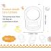 10PC Silicone Rings for Pacifier Chains - Soft Transparent Baby Pacifier Holders & Clips - Buy Online on SooperMarket.com