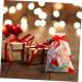 KOMBIUDA 10pcs Christmas Bronzing Gauze Bag Sheer Bags Santa Bags Drawstring Bag Candy Calendar 20 17 4CM Assorted Color 1 - Buy Online on SooperMarket.com