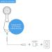 PMD Clean Acne - Smart Facial Cleansing Device with Silicone Brush & Blue Light Treatment for Acne - Waterproof & SonicGlow Technology - Buy Online on SooperMarket.com